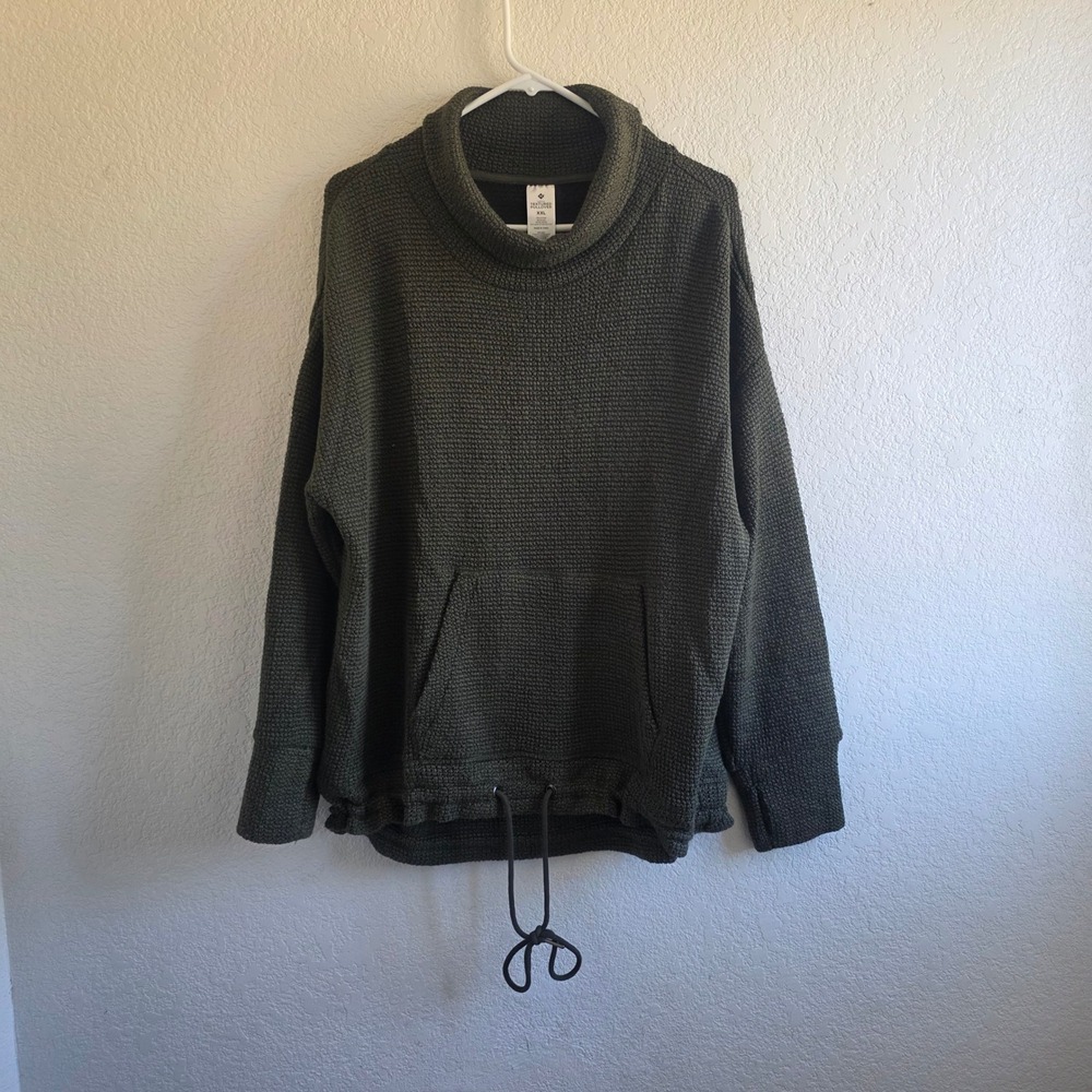 Member's Mark Moss Green Textured Pullover XXL